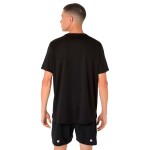 Tricou cu Mânecă Scurtă Bărbați Asics Fujitrail Logo Negru