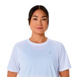 Tricou cu Mânecă Scurtă Femei Asics Core Albastru deschis