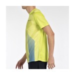 Tricou cu Mânecă Scurtă Bărbați Bullpadel Brumo Galben Padel