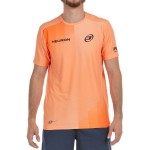 Tricou cu Mânecă Scurtă Bărbați Bullpadel Chingotto 25V Portocaliu Padel