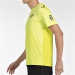 Tricou cu Mânecă Scurtă Bărbați Bullpadel Paquito 25V Galben Padel