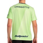 Tricou cu Mânecă Scurtă Bărbați Bullpadel Chingotto 25I 059 Verde lămâie Padel