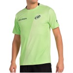 Tricou cu Mânecă Scurtă Bărbați Bullpadel Chingotto 25I 059 Verde lămâie Padel