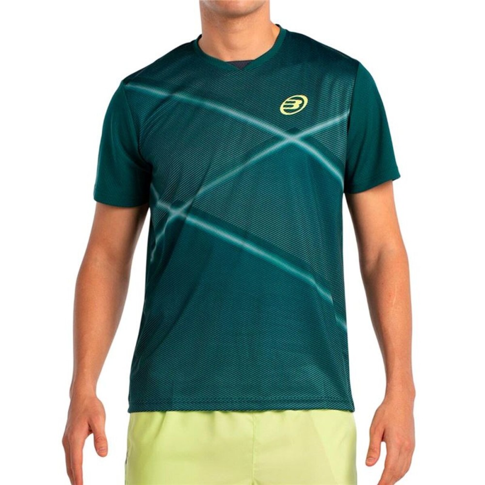 Tricou cu Mânecă Scurtă Bărbați Bullpadel Ladra 053 Albastru Padel
