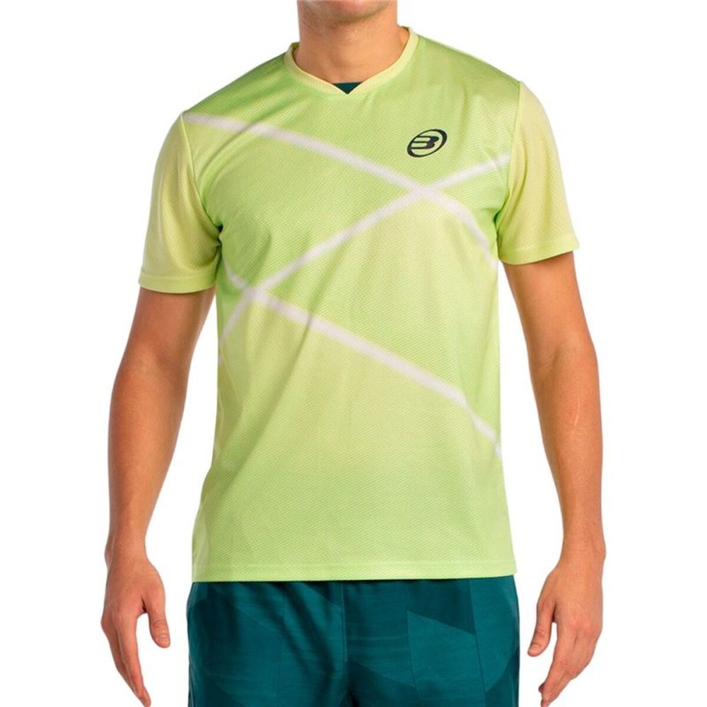 Tricou cu Mânecă Scurtă Bărbați Bullpadel Ladra 059 Galben Padel