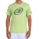 Tricou cu Mânecă Scurtă Bărbați Bullpadel Lande 159 Verde lămâie Padel