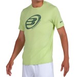 Tricou cu Mânecă Scurtă Bărbați Bullpadel Lande 159 Verde lămâie Padel