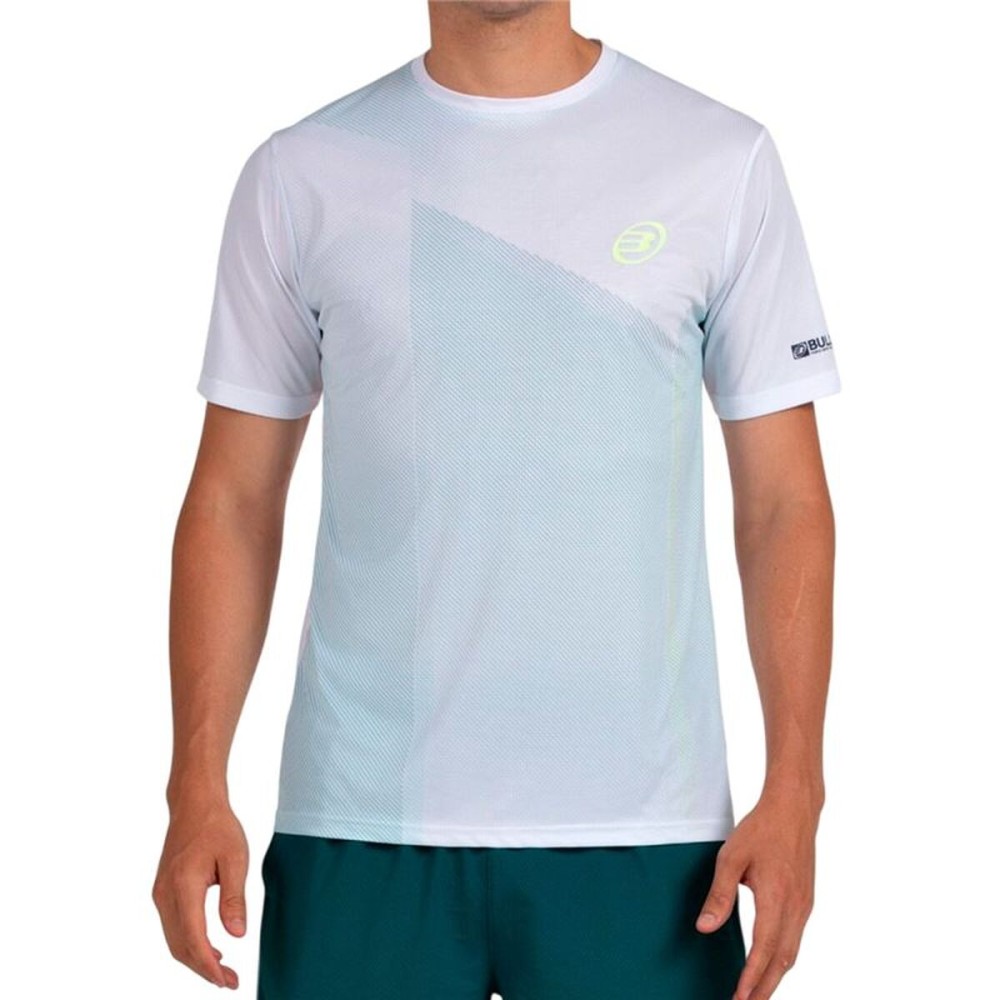 Tricou cu Mânecă Scurtă Bărbați Bullpadel Lagar 012 Alb
