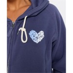 Jachetă pentru Femei Rip Curl Galicia Full Zip Fleece Bleumarin