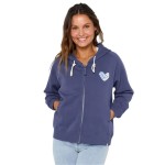 Jachetă pentru Femei Rip Curl Galicia Full Zip Fleece Bleumarin