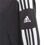 Hanorac cu Glugă Copii Adidas Sq21 Negru