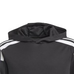 Hanorac cu Glugă Copii Adidas Sq21 Negru