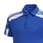 Tricou Polo cu Mânecă Scurtă Bărbați Adidas GP6425 Albastru 11-12 ani