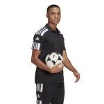 Tricou Polo cu Mânecă Scurtă Bărbați Adidas GK9556 Negru 3XL