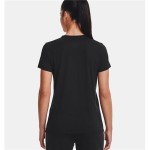 Tricou cu Mânecă Scurtă Femei Under Armour 1356305-002 Negru (XL)