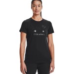 Tricou cu Mânecă Scurtă Femei Under Armour 1356305-002 Negru (XL)