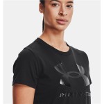 Tricou cu Mânecă Scurtă Femei Under Armour 1356305-002 Negru (XL)