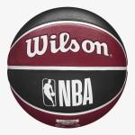Minge de Baschet Wilson NBA Tribute Miami  Roșu Închis Cauciuc (Mărimea 7)