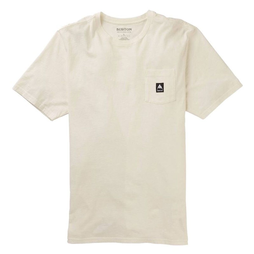 Tricou cu Mânecă Scurtă Unisex Burton 20385102100 Bej (L)