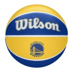 Minge de Baschet Wilson NBA Team Tribute Warriors Albastru 7 Cauciuc (Mărimea 7)