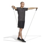 Tricou cu Mânecă Scurtă Bărbați Adidas IC7418 Gri închis (S)