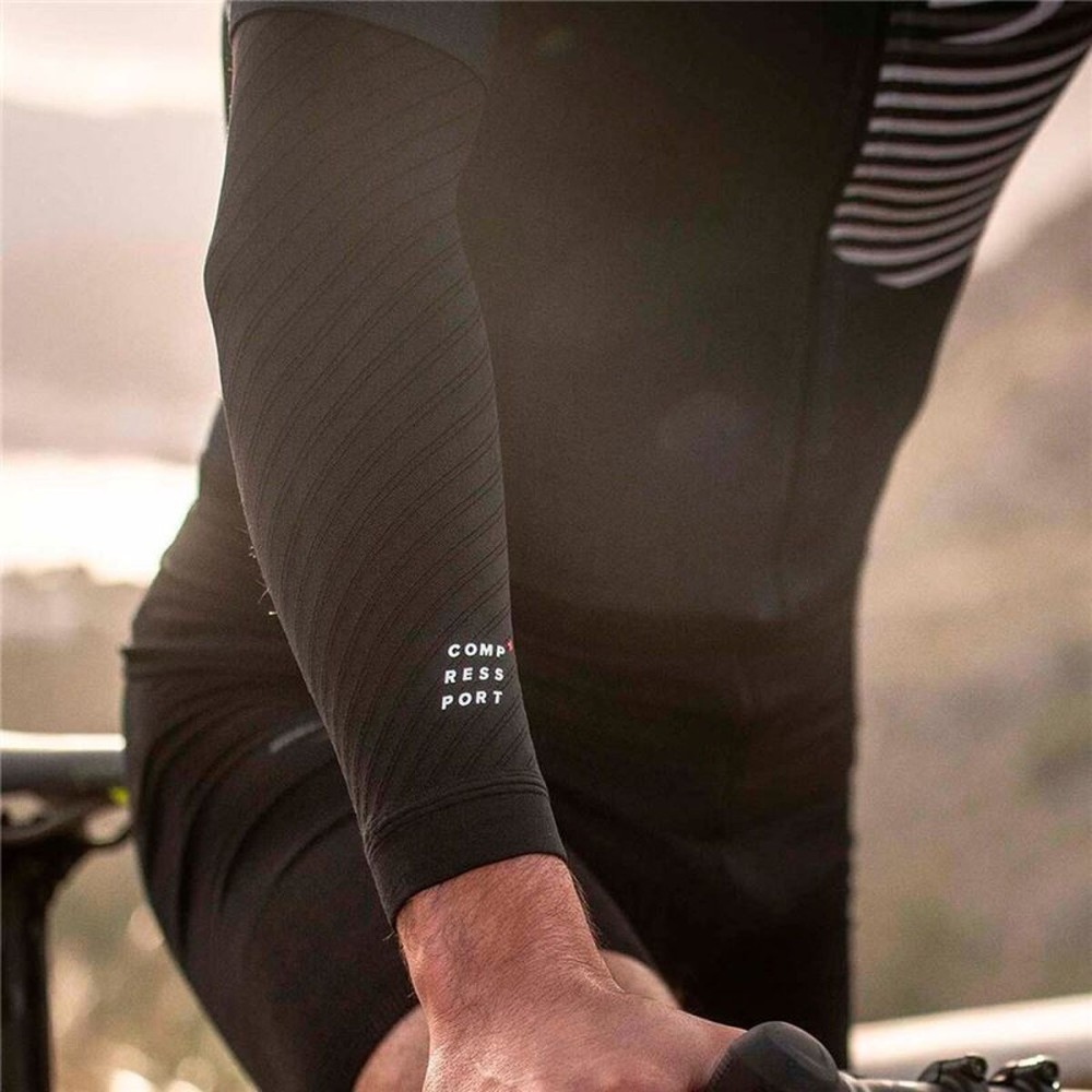 Manșon pentru brațe Compressport Under Control Negru