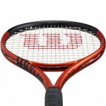 Rachetă de Tenis Wilson Burn 100Uls V5.0 Portocaliu închis
