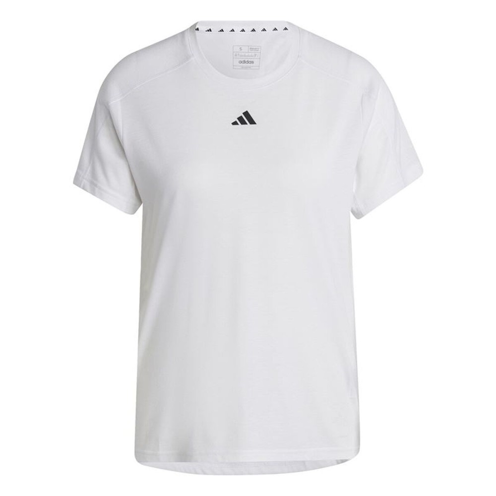Tricou cu Mânecă Scurtă Femei Adidas HR7796 Alb (XS)