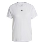 Tricou cu Mânecă Scurtă Femei Adidas HR7796 Alb (XS)