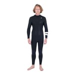 Neopren Hurley Advant 4/3 mm Back zip Negru