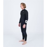 Neopren Hurley Advant 4/3 mm Back zip Negru
