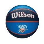 Minge de Baschet Wilson  Nba Team Tribute Okc Albastru Cauciuc (Mărimea 7)