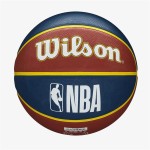 Minge de Baschet Wilson NBA Team Tribute Den Albastru 7 Cauciuc