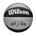 Minge de Baschet Wilson Nba Team Tribute San Spurs Negru Cauciuc
