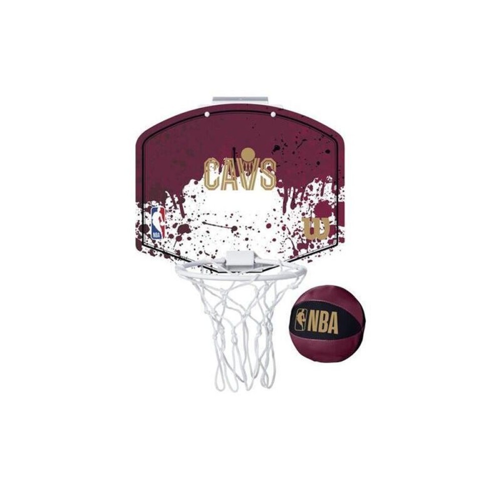 Coș de Baschet Wilson NBA Team Mini Hoop Cle Cavs Maro