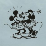 Penar Școlar Disney Mickey & Minnie Albastru