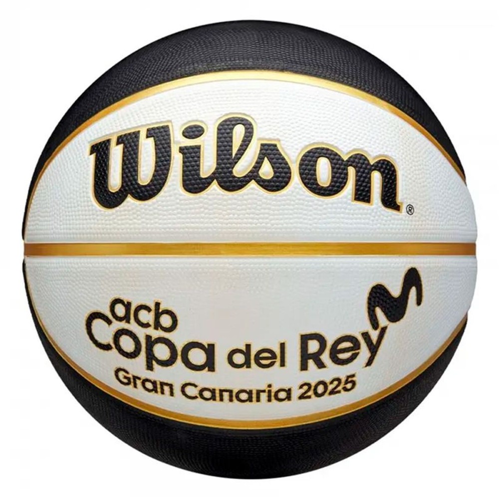 Minge de Baschet Wilson Copa del Rey Alb 7 (Mărimea 7)