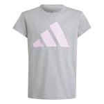 Tricou cu Mânecă Scurtă pentru Copii Adidas JC9626 Gri deschis