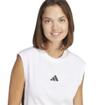 Tricou cu Mânecă Scurtă Femei Adidas JD4985 Alb (M)