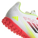 Ghete de Fotbal pentru Copii Adidas F50 Club TF Alb
