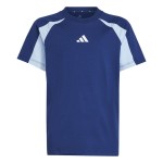 Tricou cu Mânecă Scurtă pentru Copii Adidas JD0060 Albastru