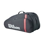 Husă pentru rachetă Wilson Tour 12Pk Negru