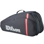 Husă pentru rachetă Wilson Tour 6Pk Negru