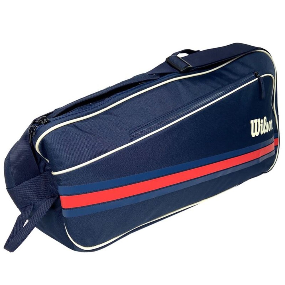 Husă pentru rachetă Wilson 3Pk Team Racket Bag 2025 Albastru