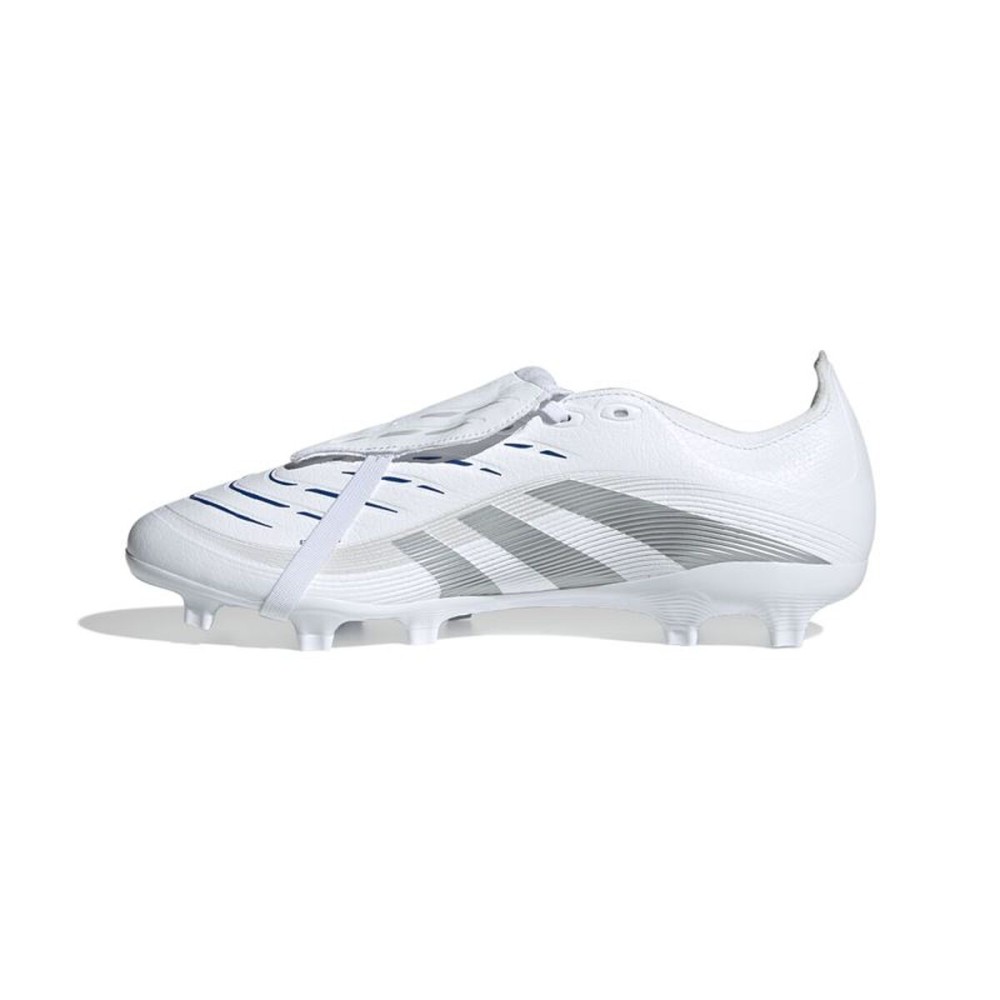 Încălțăminte de Fotbal pentru Adulți Adidas Predator League Ft Fg/Mg Alb