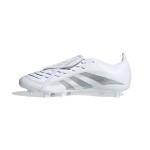 Încălțăminte de Fotbal pentru Adulți Adidas Predator League Ft Fg/Mg Alb