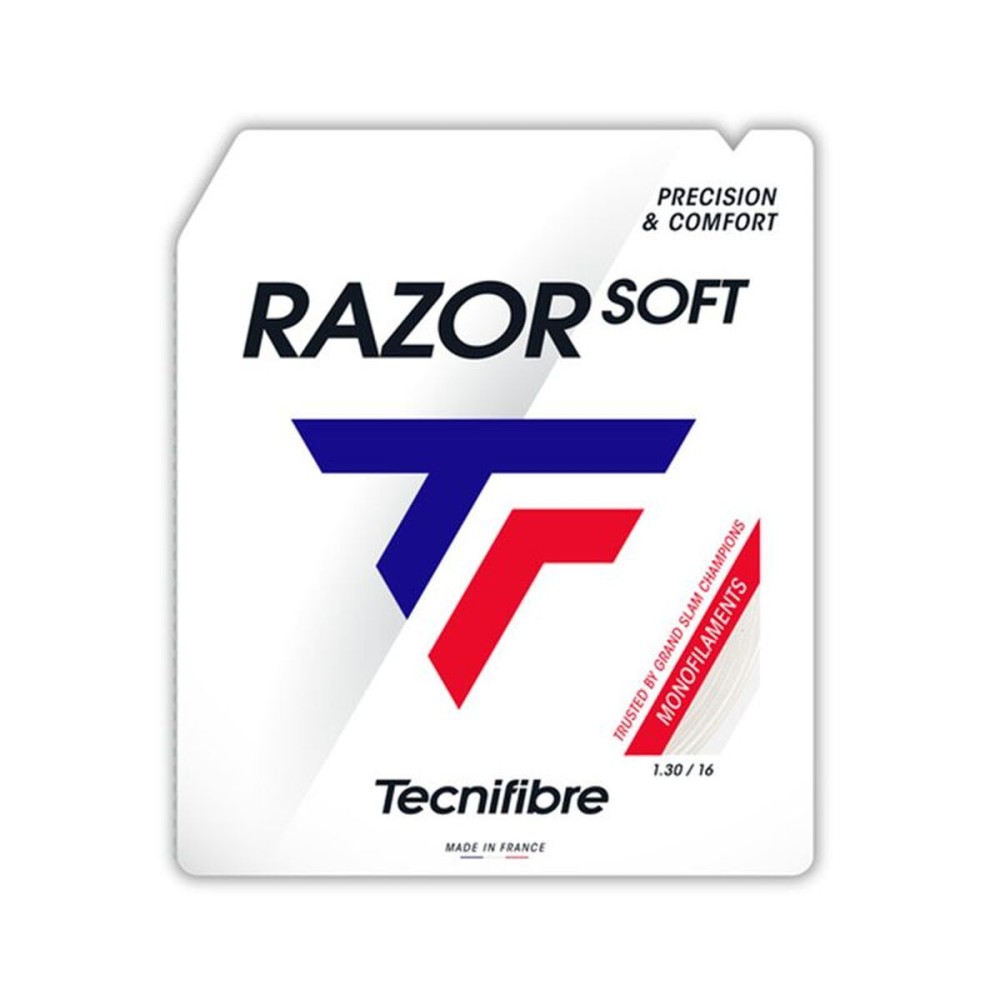 Șnur de rachetă Tecnifibre Razor Soft Alb