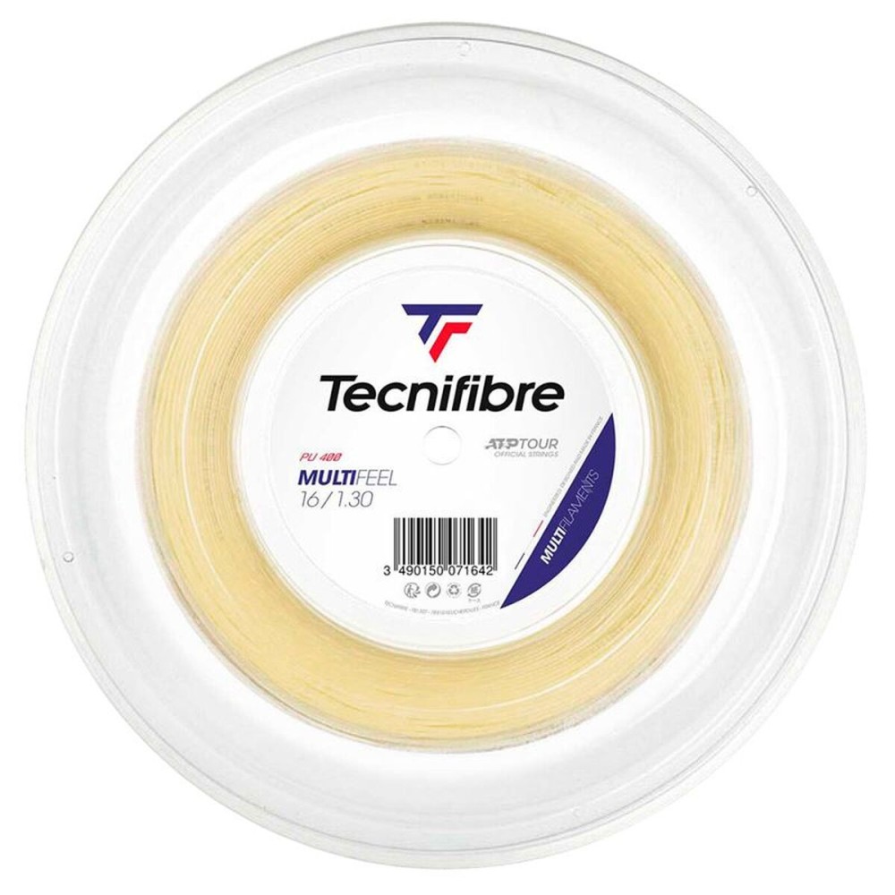 Șnur de rachetă Tecnifibre Multifeel  Alb