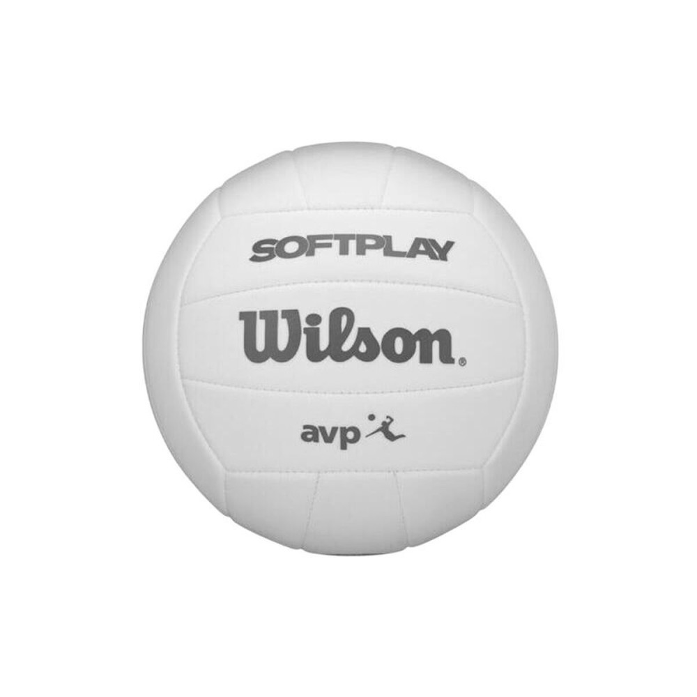 Minge de Volei Plajă Wilson Avp Soft Play Vb White Alb Blană Sintetică Mărimea 5 (Mărime unică)