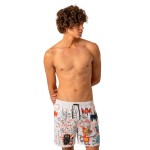 Costum de Baie Bărbați Jimmy Lion BASQUIATBATMANSWIM-MULTICOLOR